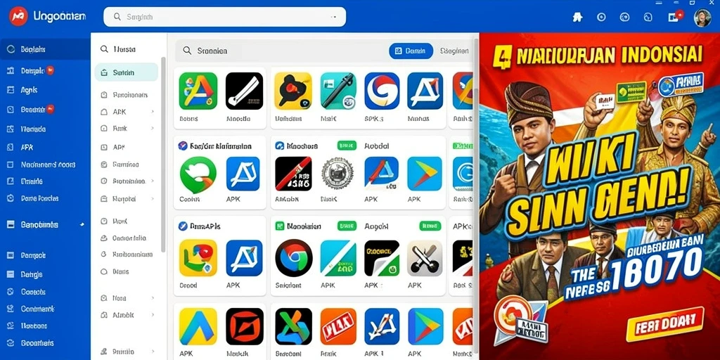 Tampilan antarmuka yang menarik dan mudah dinavigasi.