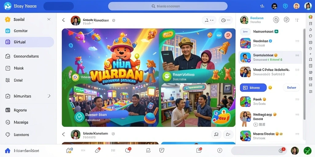 Tampilan antarmuka yang menarik dan mudah digunakan.