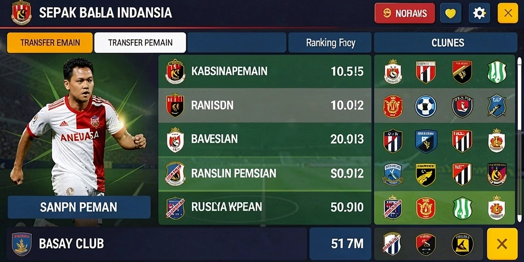 Tampilan interface utama yang menarik dan mudah digunakan.