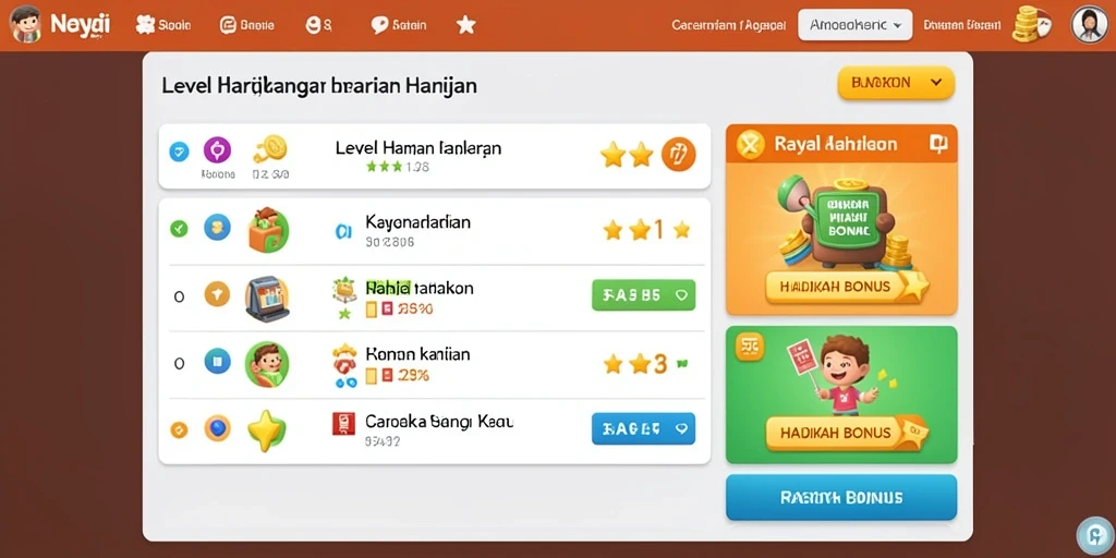 Tampilan antarmuka yang menarik dan user-friendly.