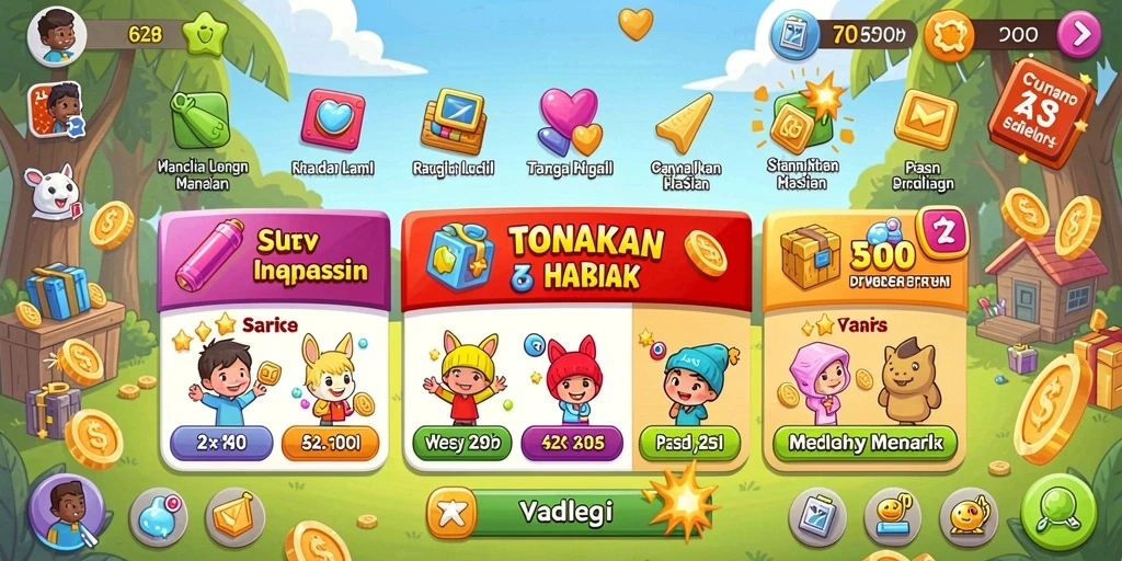 Antarmuka pengguna yang menarik dan mudah digunakan.