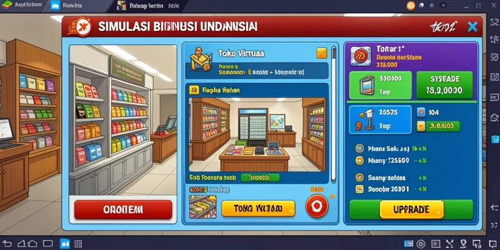 Tampilan grafis yang menawan dalam petualangan.