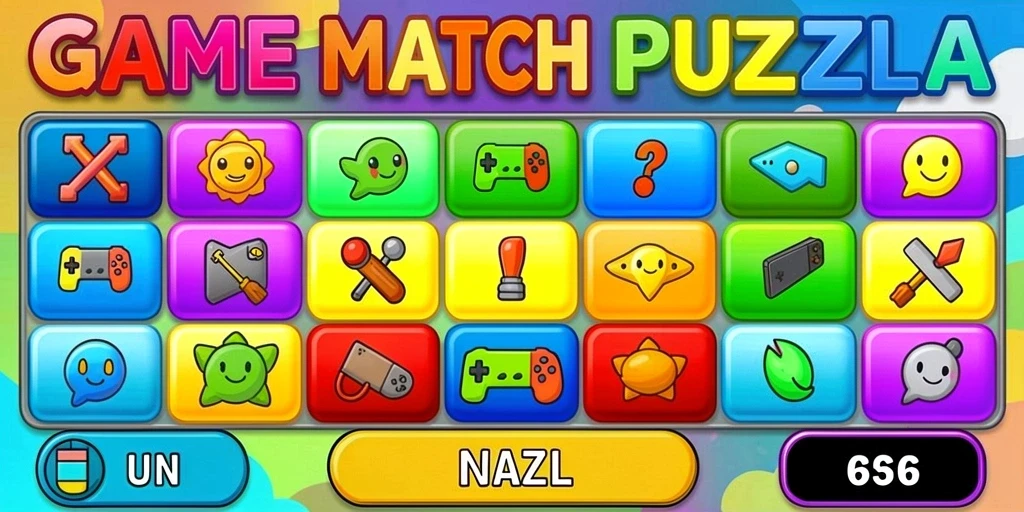 Tampilan utama game KO857 yang penuh warna.