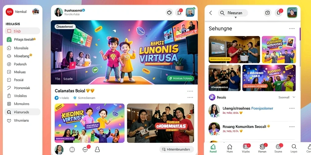 Screenshot menunjukkan karakter utama yang penuh gaya.
