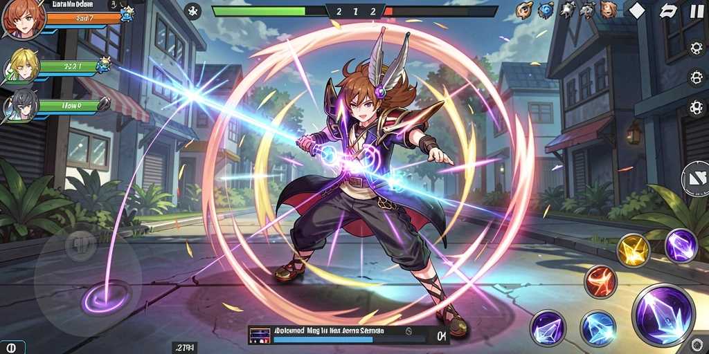 Tampilan home screen yang menarik dan mudah dinavigasi.