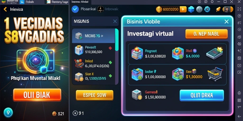 Tampilan awal game ORA78 yang memukau.