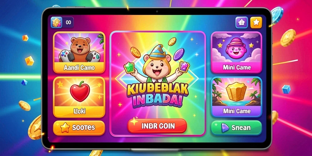 Tampilan utama SAKTI77 dengan desain yang menawan.