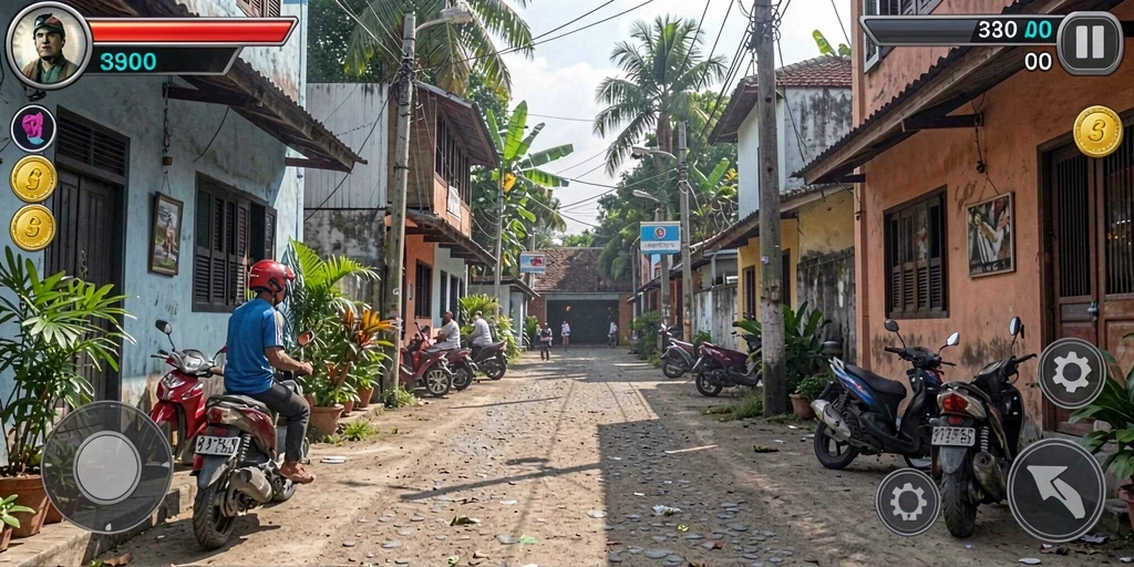 Tampilan antarmuka utama yang menarik dan mudah dipahami.