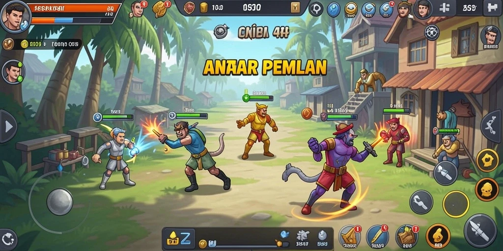 Menjelajahi dunia yang penuh warna.